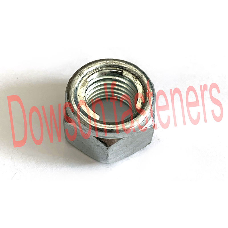 Carbon Steel Metal Lock Nut Zinc Plated