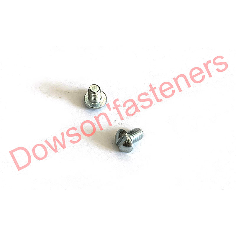 Carbon Steel Pan Head Machine Screw Zinc Plated