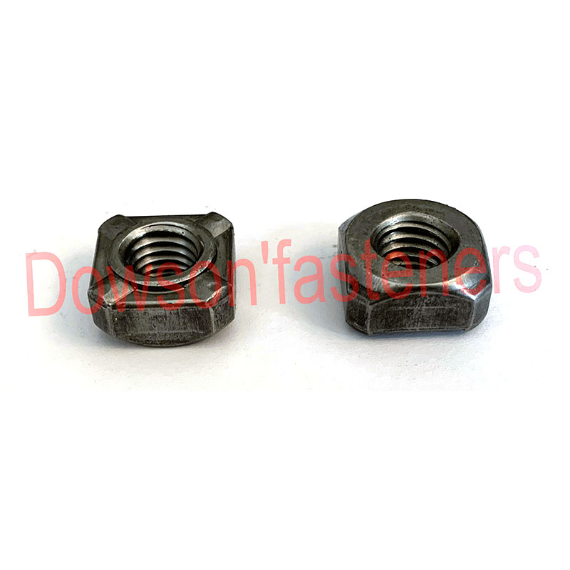 Carbon Steel Square Weld Nut Plain