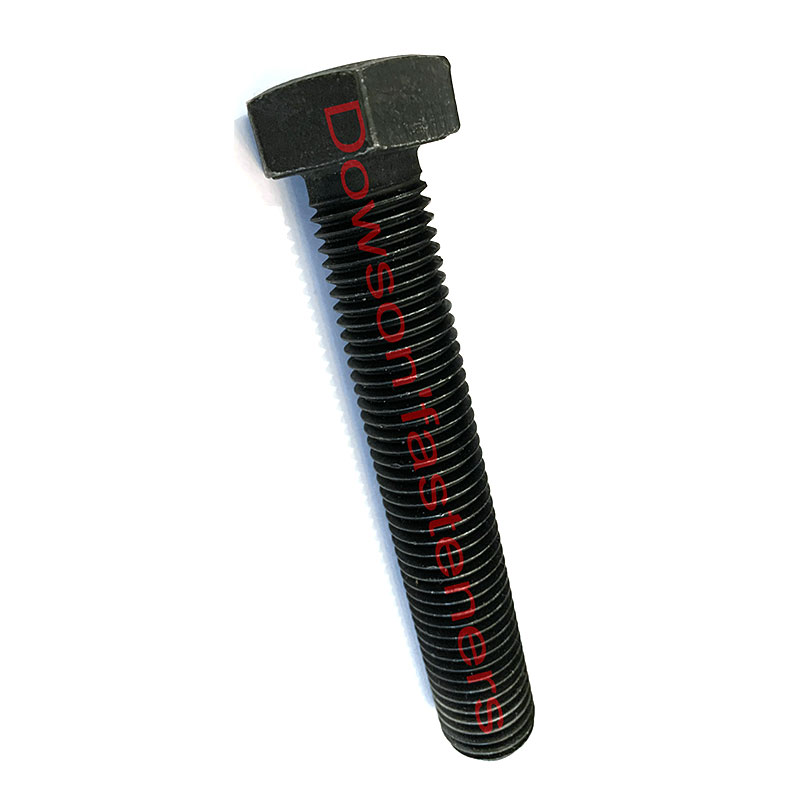 Class 8.8 Hex Bolt Black